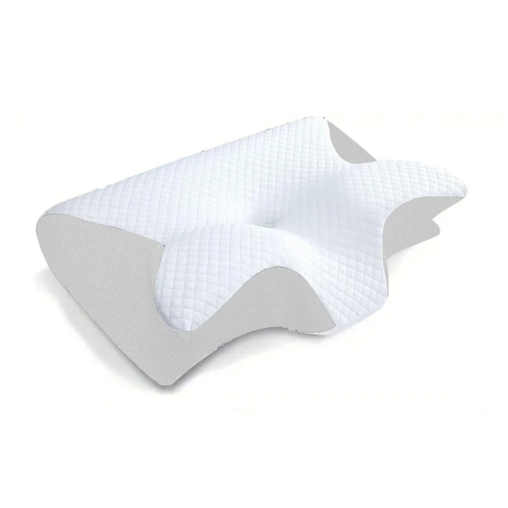 2-i-1 Memory Foam Cervikal Pude med Ergonomisk Konturdesign – RestAlign