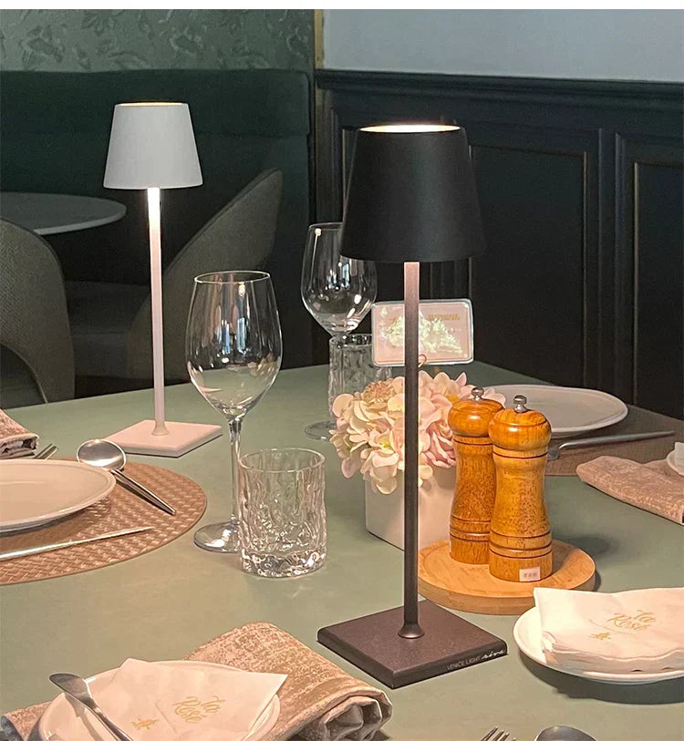 Trådløs Genopladelig Bordlampe - Lumière Monsieur