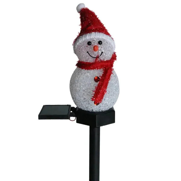 Solenergi Sneemand Lampe - SolarSnow