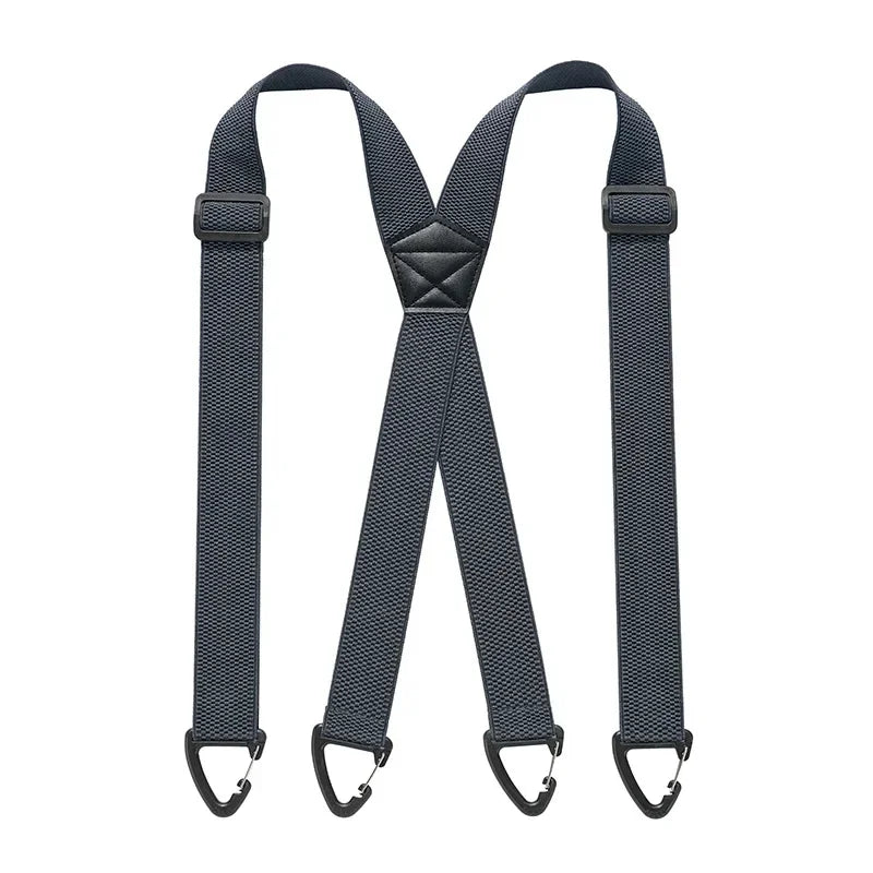 Men's X-Back Suspenders with Adjustable Metal Clips 15