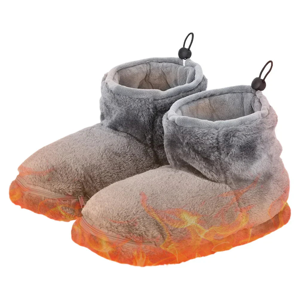 Elektriske USB-sokker med plysfor - WarmFeet