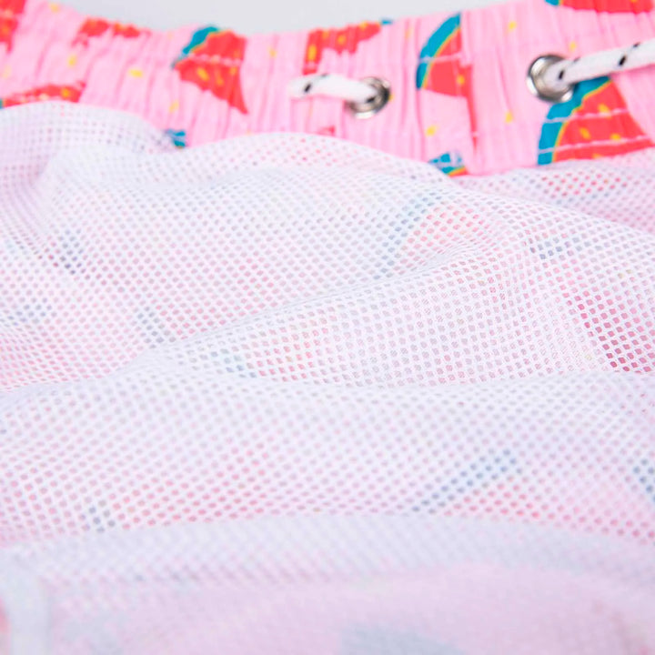 Herre-badeshorts med muntert print – Milo