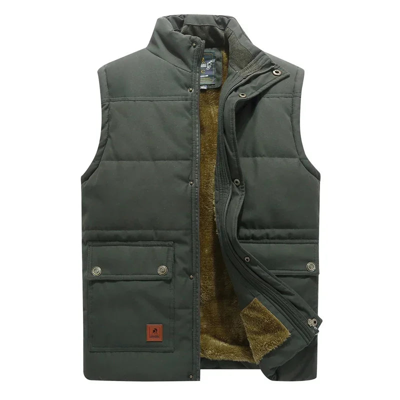 Fodret herre bodywarmer – Noah