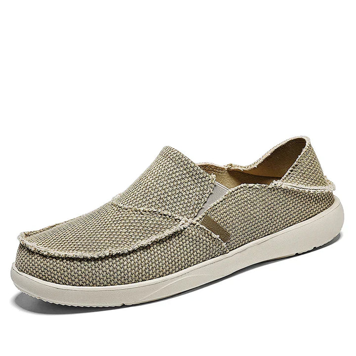 Lette canvas-slip-ons til herrer | Åndbare efterårs-espadriller - Niko