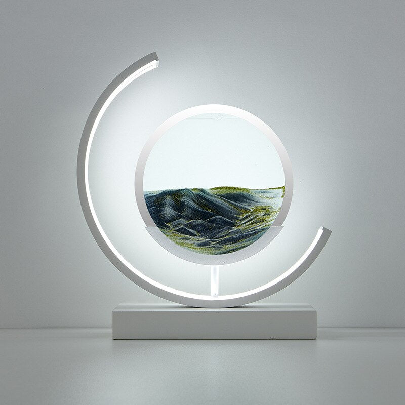 3D sandskal bordlampe - Abyss