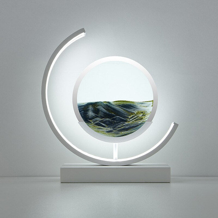 3D sandskal bordlampe - Abyss