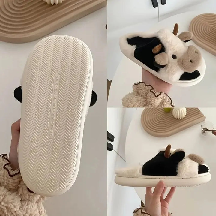 Plys-sko i ko-design – PlushCow