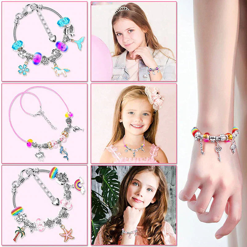 Sæt til at lave armbånd - Crystal Creations armbåndssæt