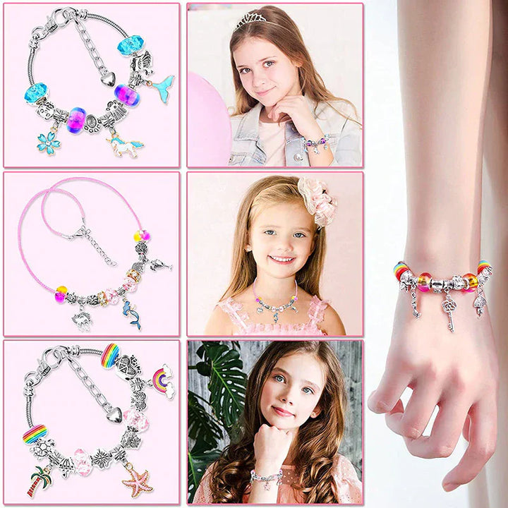 Sæt til at lave armbånd - Crystal Creations armbåndssæt