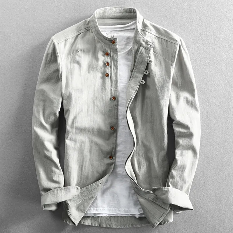 Traditionel japansk herrebluse - Yuki