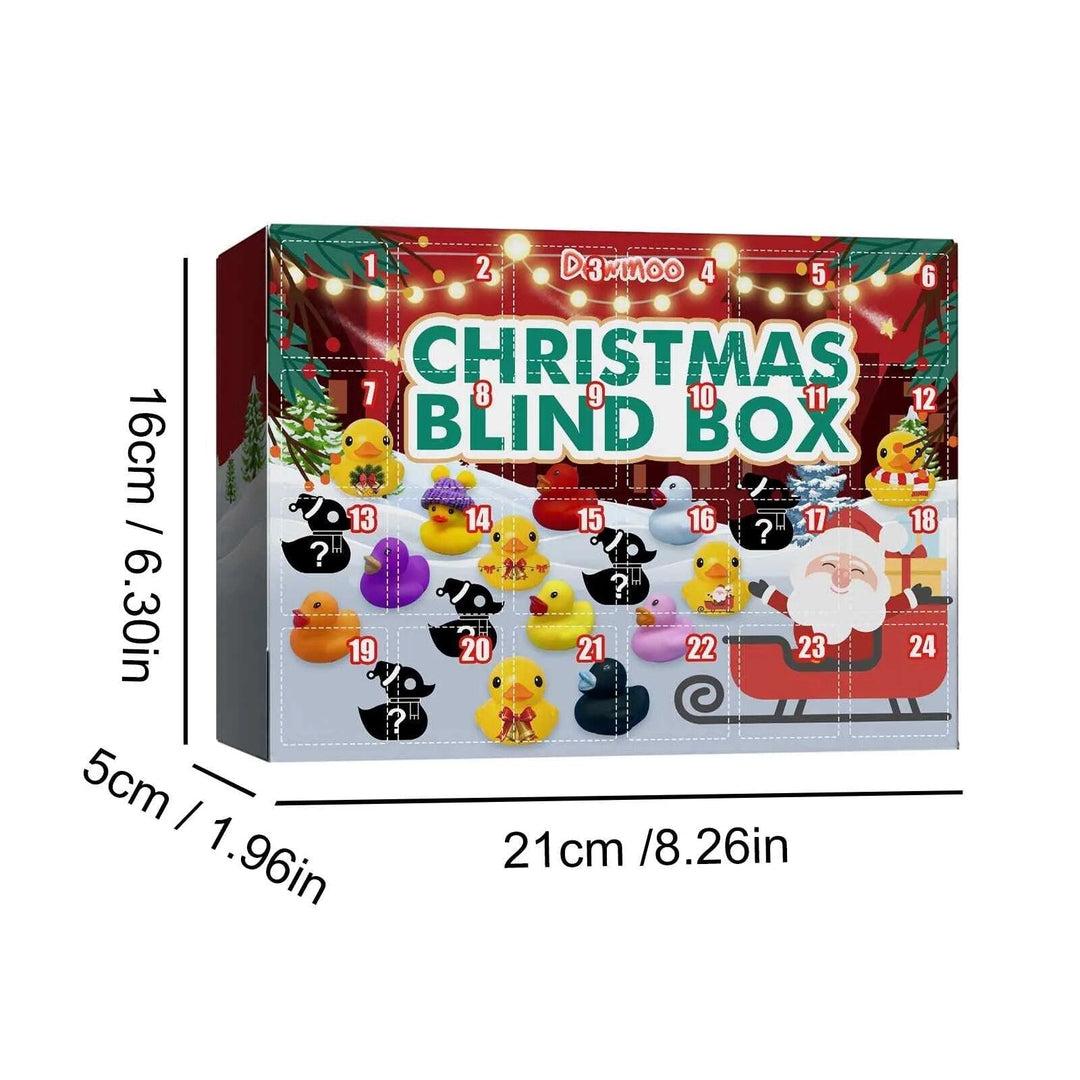 Adventskalender med badeænder 2024 - Splashmas Surprise
