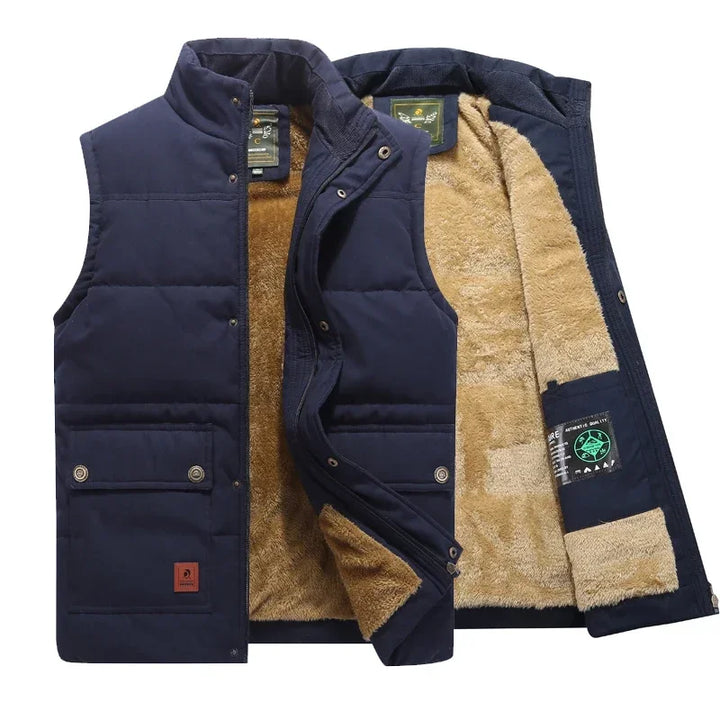 Fodret herre bodywarmer – Noah