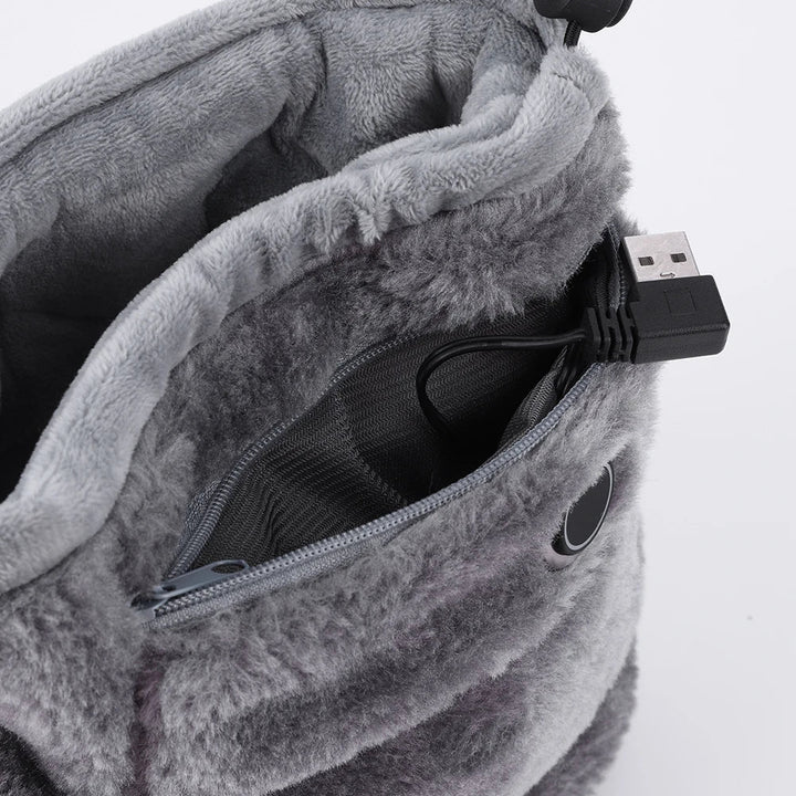Elektriske USB-sokker med plysfor - WarmFeet