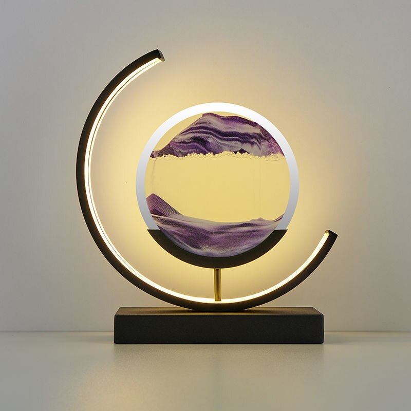 3D sandskal bordlampe - Abyss