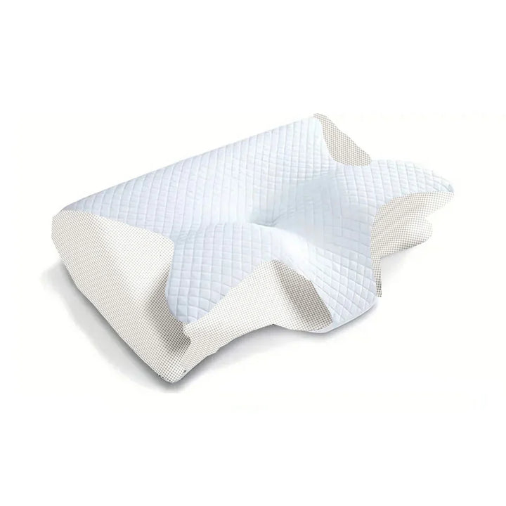 2-i-1 Memory Foam Cervikal Pude med Ergonomisk Konturdesign – RestAlign