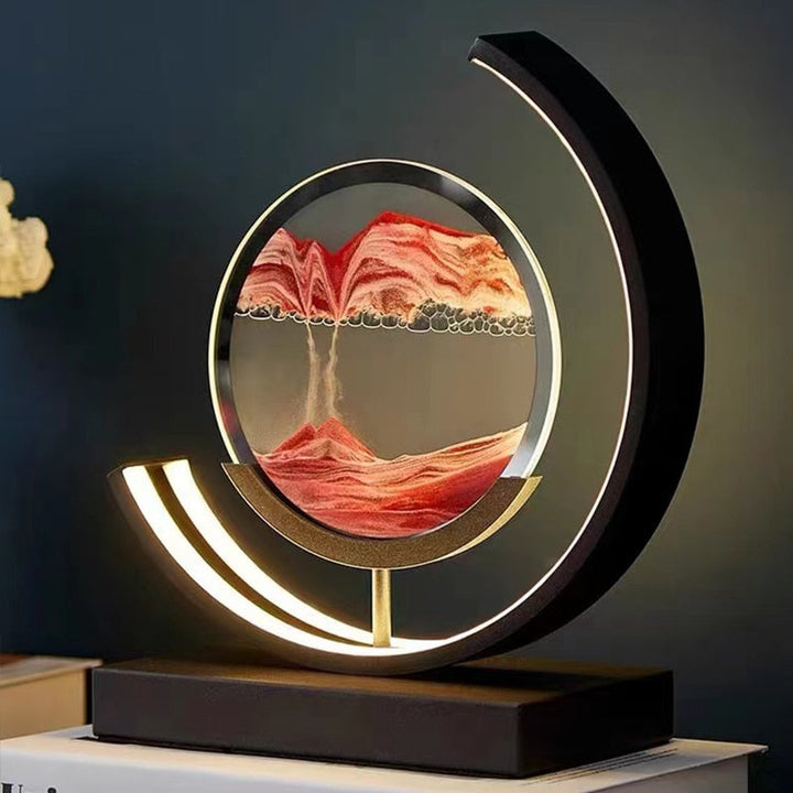 3D sandskal bordlampe - Abyss