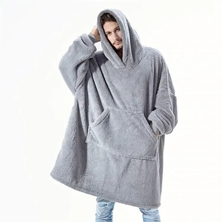 Over-sized flanell dyne trøje til damer & herrer – FleeceHaven