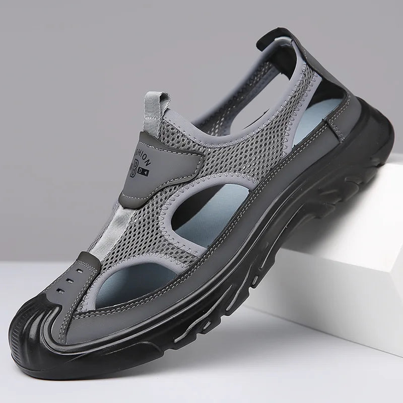 Åndbare & stilfulde mesh-sandaler til herrer – Leon