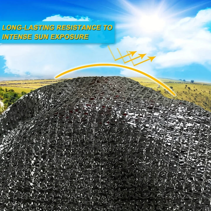 Black Shade Cloth Mesh Cover – SunGuard (1+1 GRATIS)
