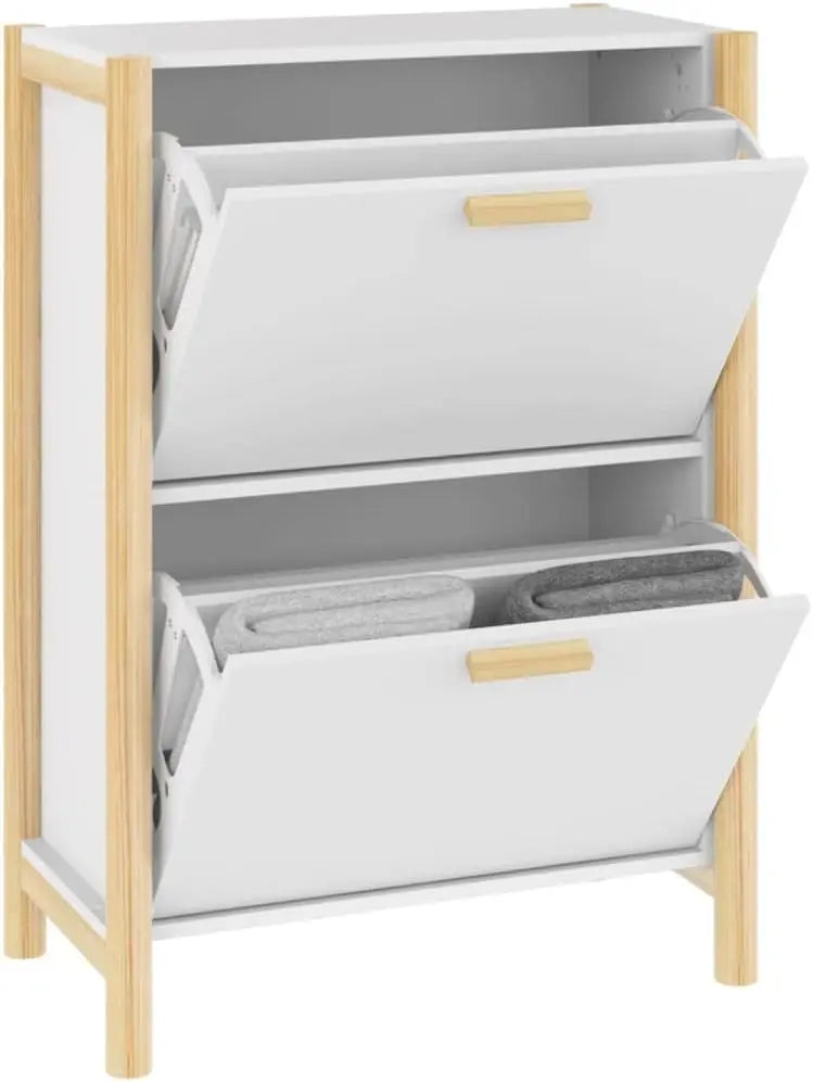 Slank Entré Sko Kabinet med Døre 57,5 × 33 × 80 cm – TidyStep