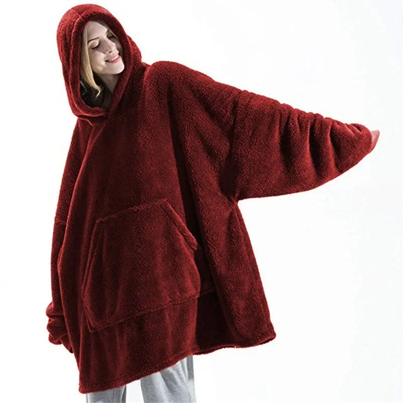 Over-sized flanell dyne trøje til damer & herrer – FleeceHaven