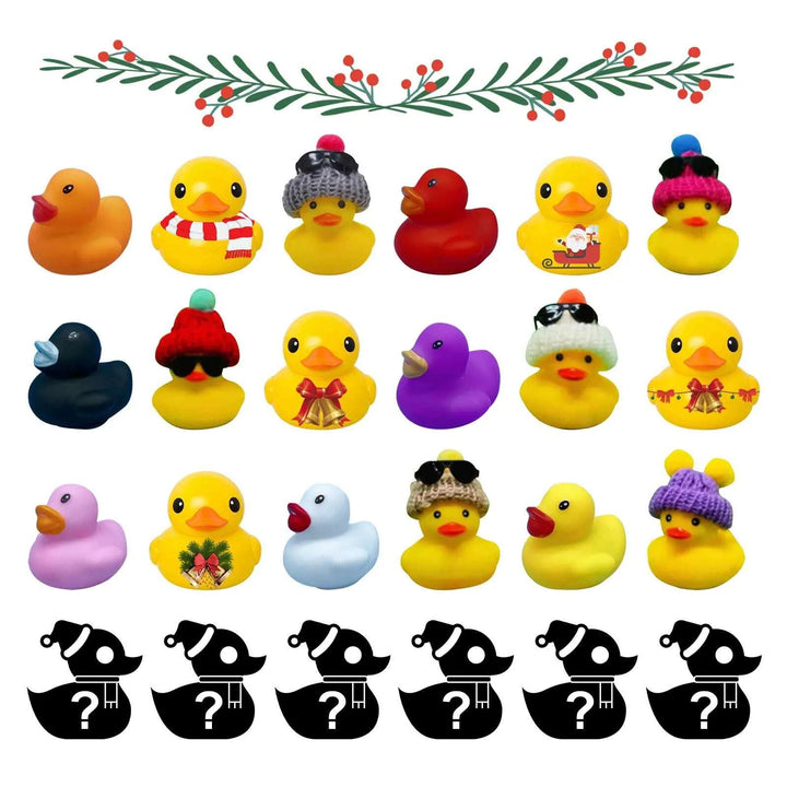 Adventskalender med badeænder 2024 - Splashmas Surprise