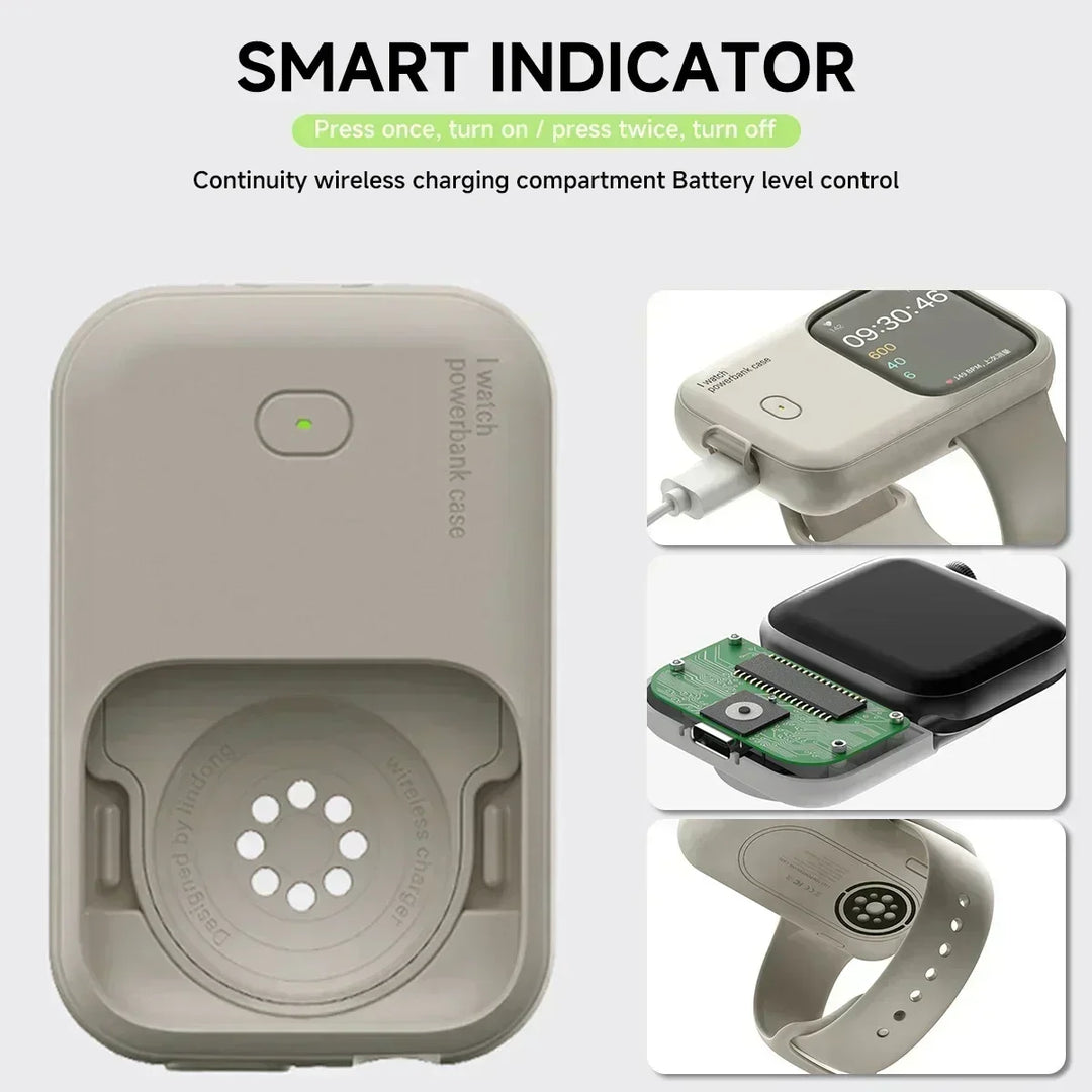 Bærbar trådløs oplader til Apple Watch – WatchCharge (1+1 GRATIS)