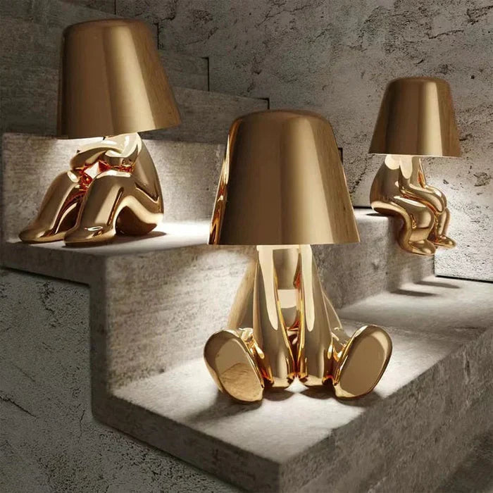 Unik og stemningsfuld bordlampe - GlowCraft