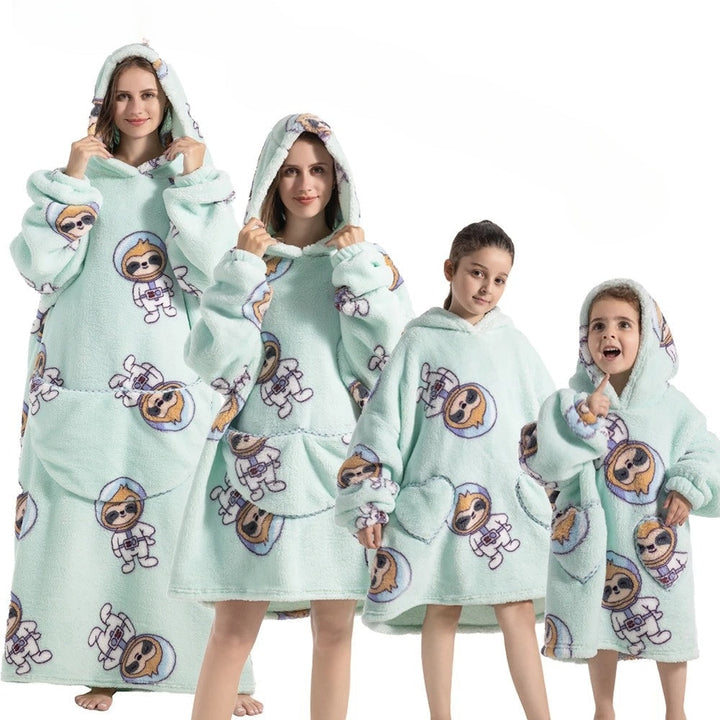 Græskar Hoodie-tæppe til Halloween Hygge – SpookySnuggle
