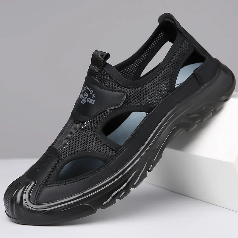 Åndbare & stilfulde mesh-sandaler til herrer – Leon