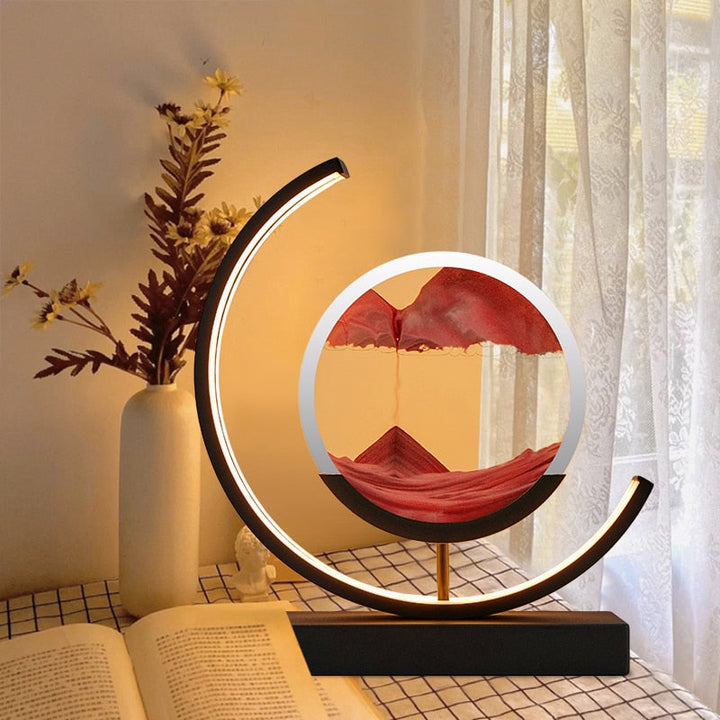 3D sandskal bordlampe - Abyss