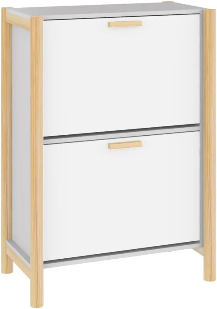 Slank Entré Sko Kabinet med Døre 57,5 × 33 × 80 cm – TidyStep