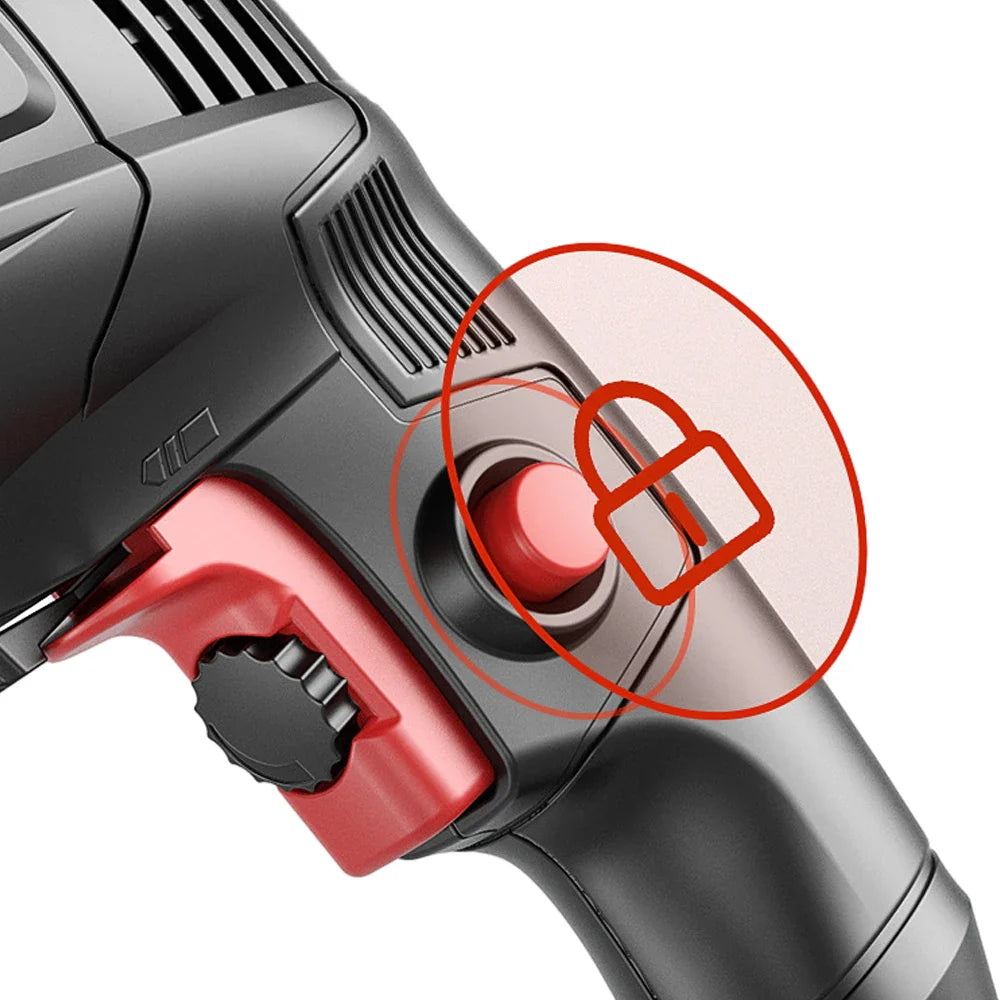 780W Elektrisk Hammer & Boremaskine med Variabel Hastighed – DrillForce