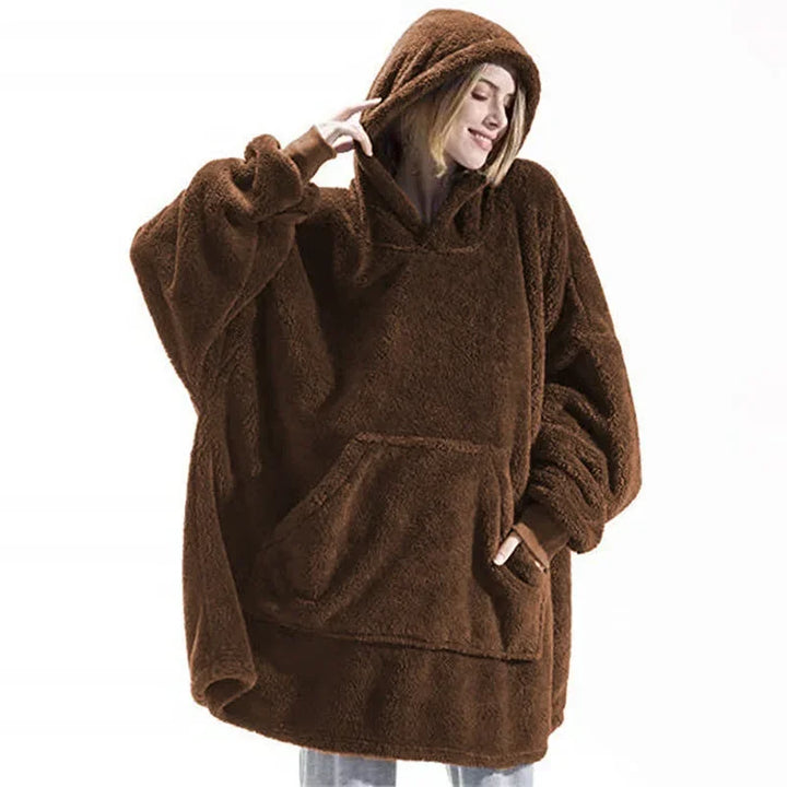 Over-sized flanell dyne trøje til damer & herrer – FleeceHaven