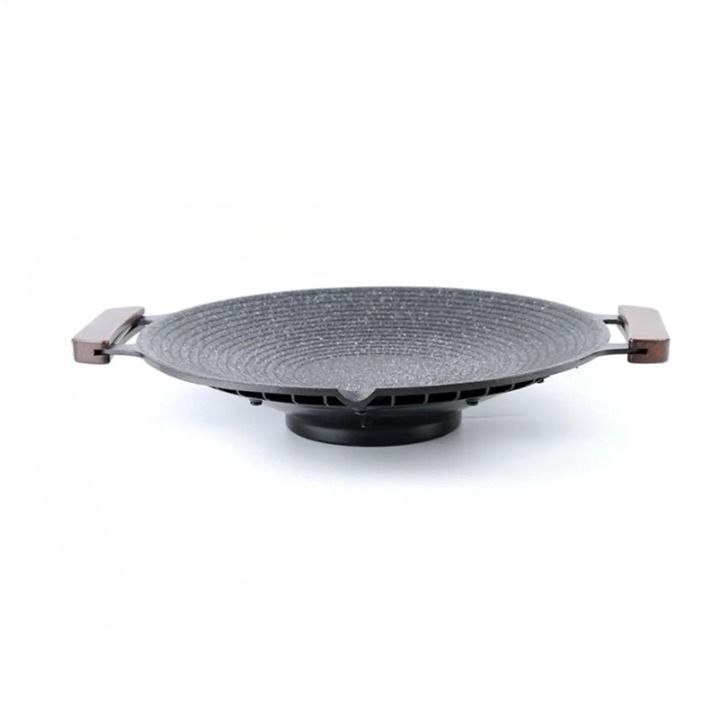 Bærbar aluminium grillpande med håndtag til camping og BBQ - Arlo