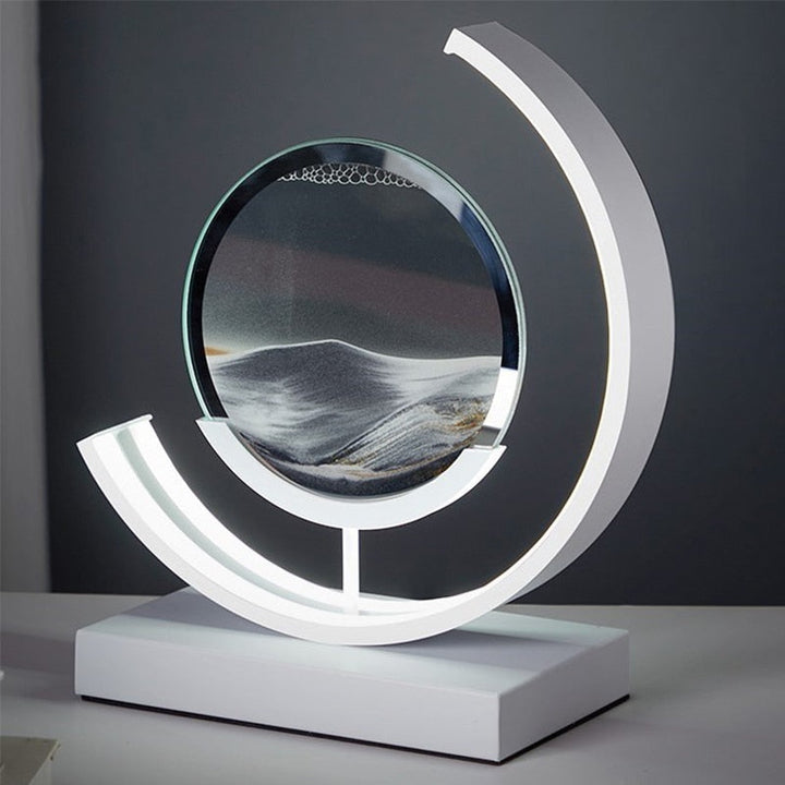 3D sandskal bordlampe - Abyss