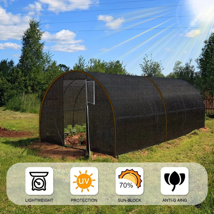 Black Shade Cloth Mesh Cover – SunGuard (1+1 GRATIS)
