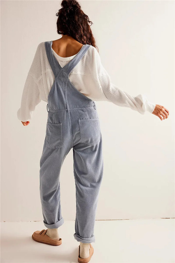 Vintage fløjlsjumpsuit til kvinder - Amélie