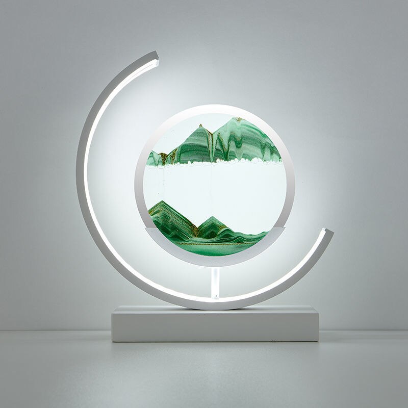 3D sandskal bordlampe - Abyss
