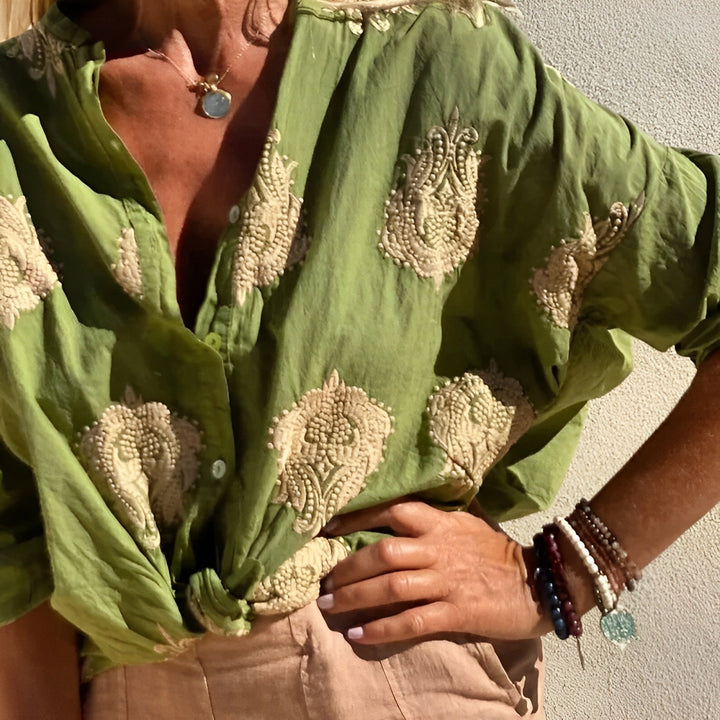 Trendy og chik damebluse – Isabelle