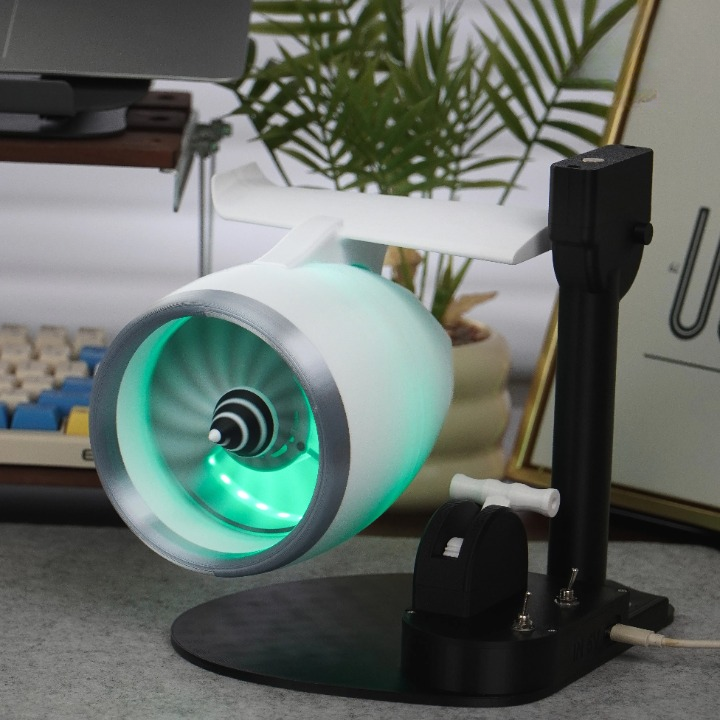 Turbojet Fan-Stil Mist Luftfugter med RGB-belysning – AeroMist