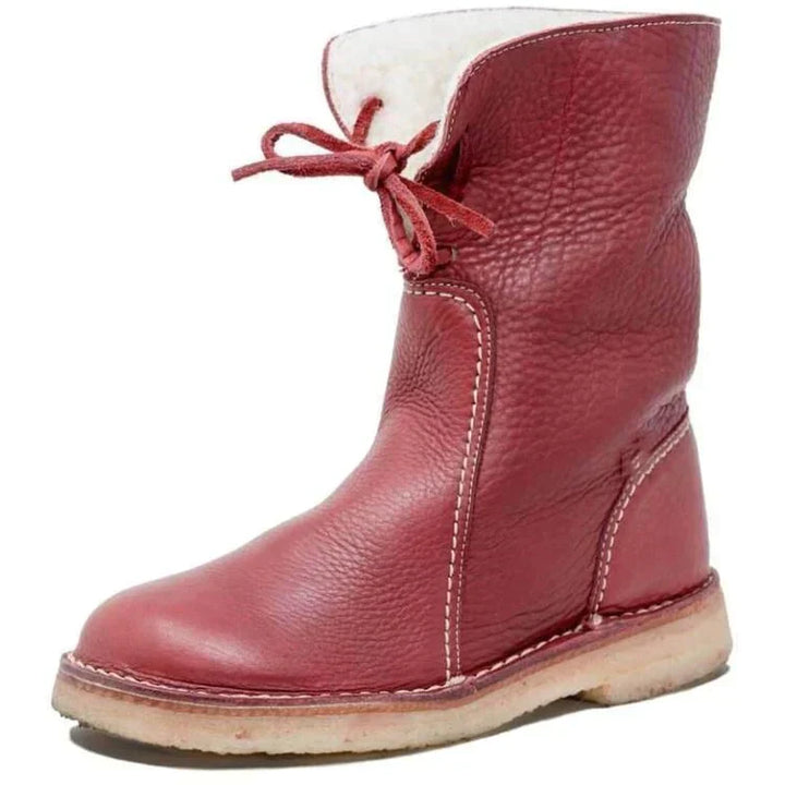 Luksus Halvhøje Forede Damestøvler - Sophia Hike Boot