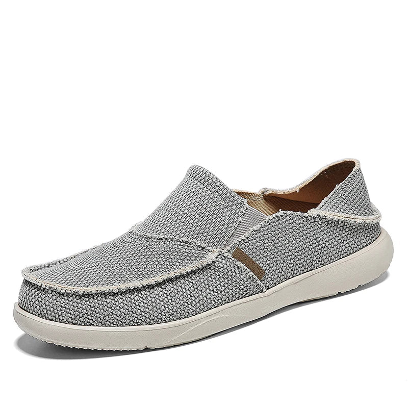 Lette canvas-slip-ons til herrer | Åndbare efterårs-espadriller - Niko