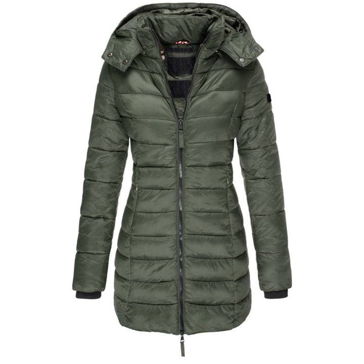Dameparka med hætte og dunfyld - Elena