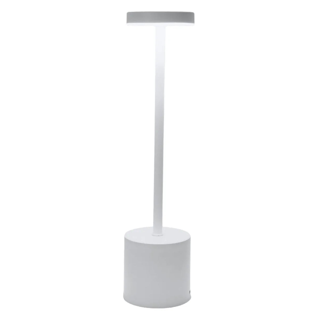 Trådløs LED-bordlampe i metal - LumiMetal