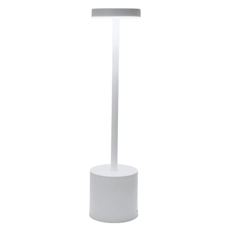 Trådløs LED-bordlampe i metal - LumiMetal