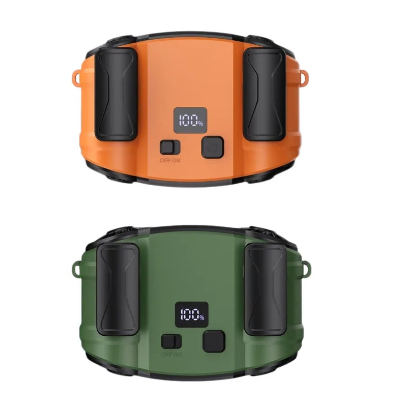UDend Double Air Outlet Talje- og Nakkefan med Dobbelt Udstødning – WindMate