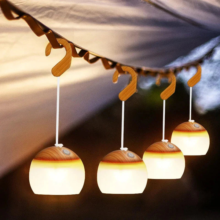 Retro campinglanterne USB-genopladeligt lys - CampGlow