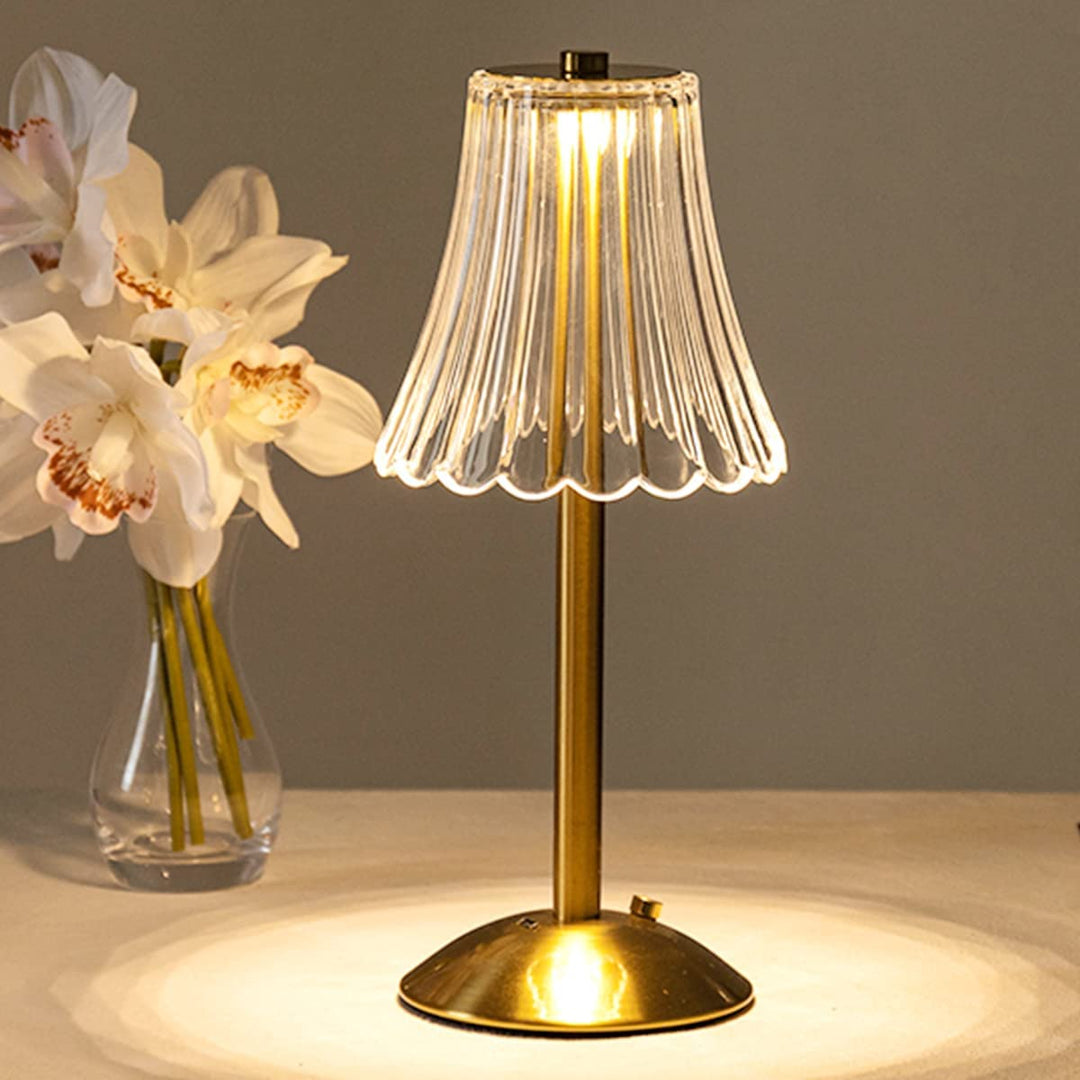 LED retro bordlampe USB-genopladelig - BrillianceGlow