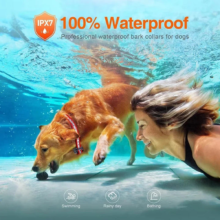 Genopladelig elektrisk hundetræningskrave med fjernbetjening og 1000 m rækkevidde - PetControl